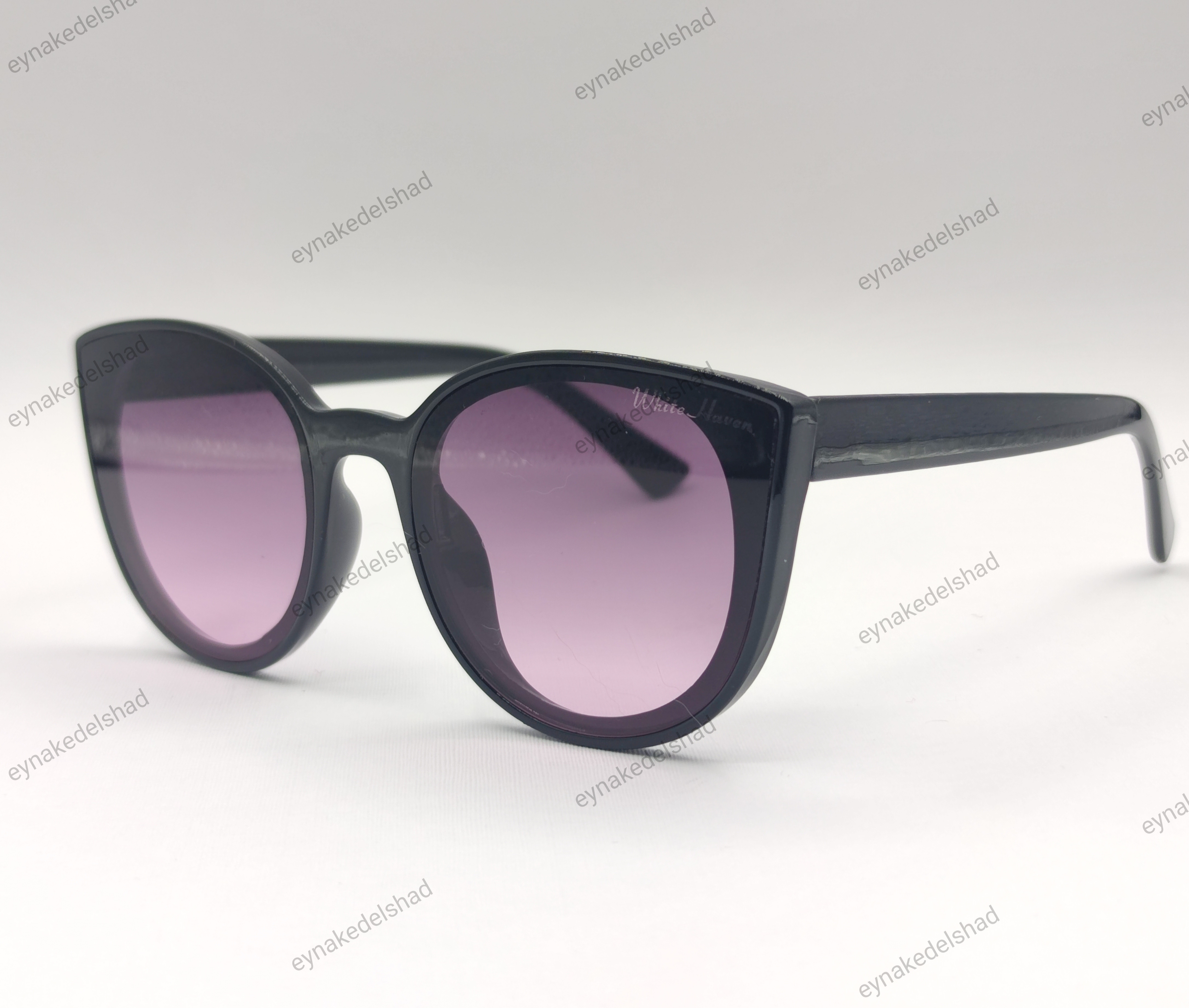 عینک زنانه مشکی ضد اشعه با کیفیت و سبک