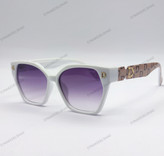 عینک سفید آفتابی زنانه