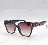 عینک رنگ قهوه ای زنانه