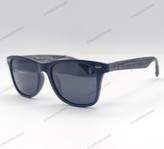 عینک فرم سرمه ای دسته چوب