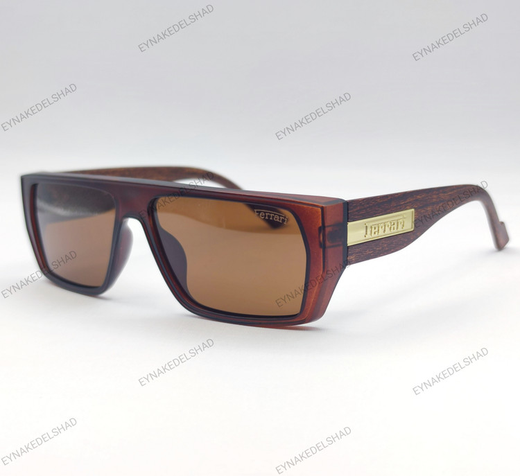 عینک پلاریزه مخصوص رانندگی رنگ قهوه ای