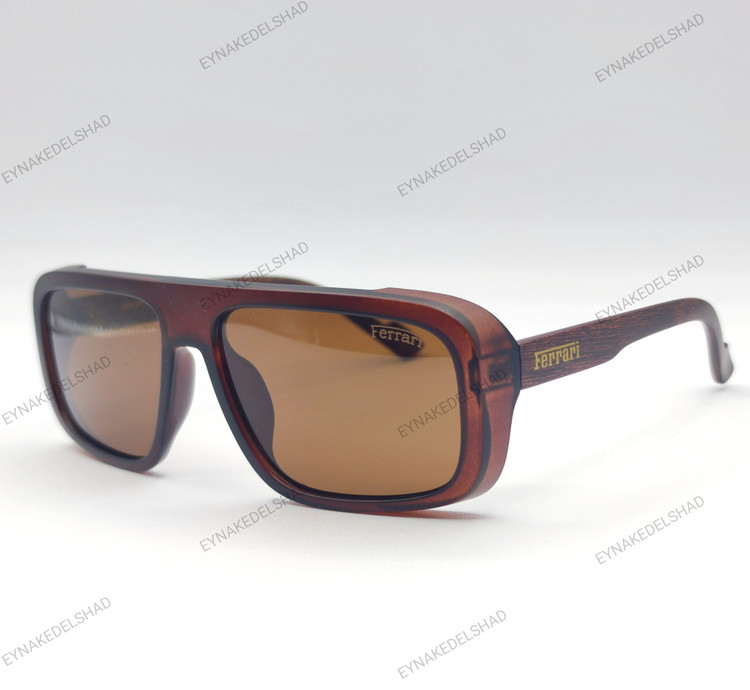 عینک پلاریزه قهوه ای اسپرت