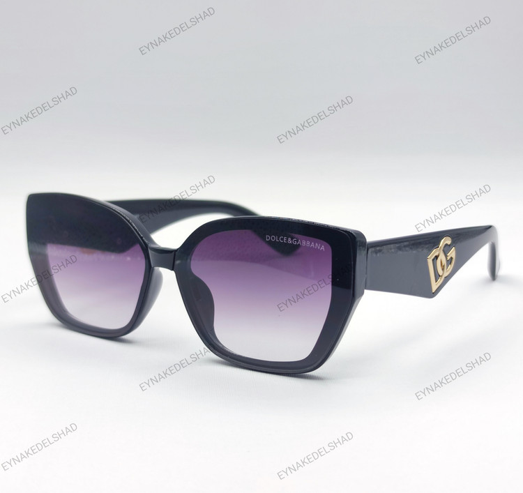 عینک زنانه مشکی لولا فلز