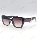 عینک رنگ قهوه ای زنانه