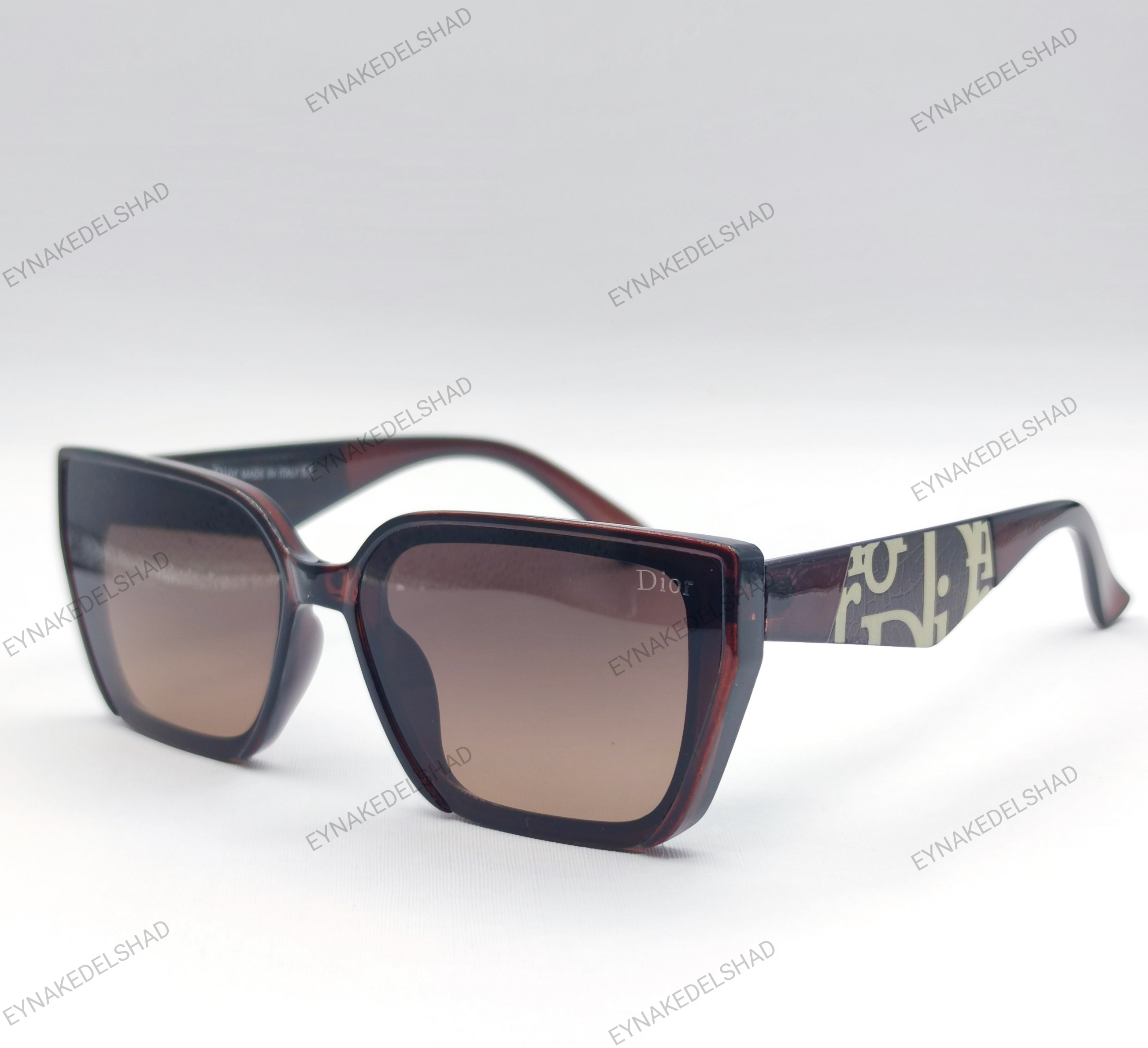 عینک قهوه ای