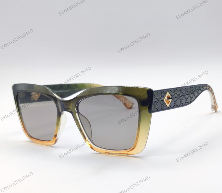 عینک دو رنگ با طراحی خاص