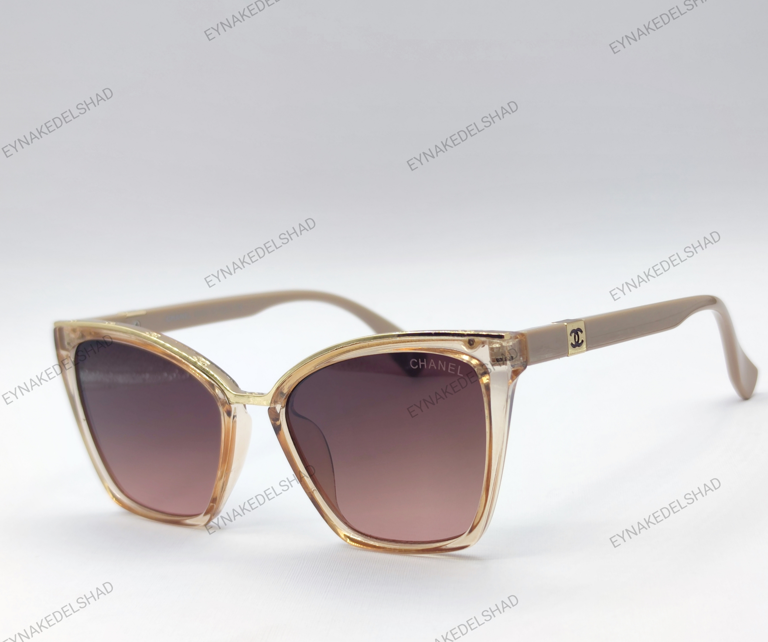 عینک رنگ عسلی