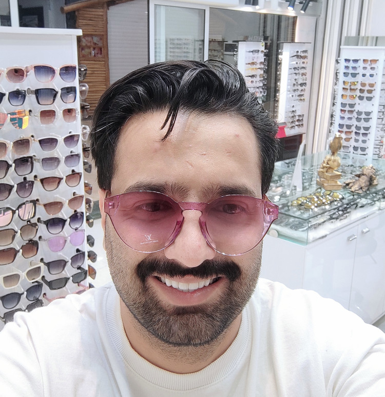 عینک اسپرت لنز شب بنفش لویی ویتون
