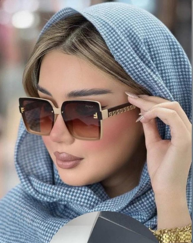 عینک آفتابی زنانه برند فندی عینک دلشاد